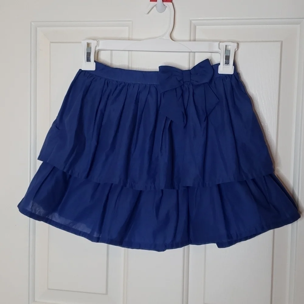 Gymboree Blue Ruffle Skirt Size 8